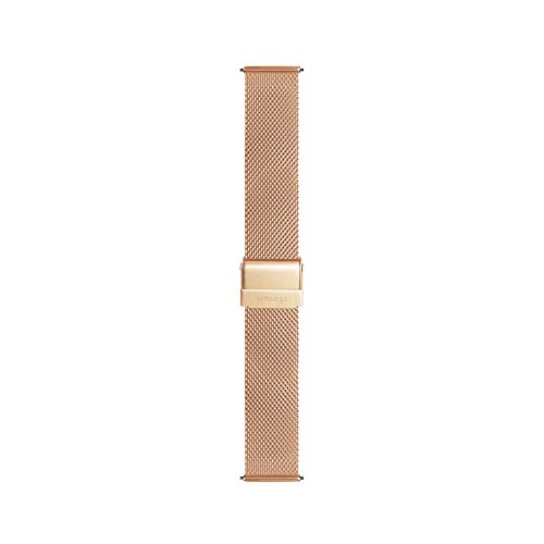 Withings ミラネーゼリストバンド、ローズゴールド、18 mm MILANESE-ROSE GOLD-M