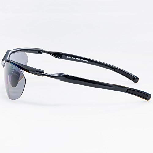 [スワンズ] スポーツ サングラス エアレスコア Airless-Core SACR-0051_BK 日本製 偏光レンズ one