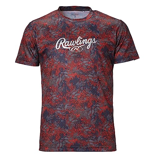 ローリングス(Rawlings) Tシャツ AST13S03NC ディープレッド