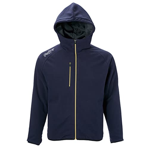 ジャケット・ネイビー M AOS13S11・・Color:ネイビーSize:M・【カラー】ネイビー【素材】ポリエステル100%【製造】中国・【サイズ】M・【仕様】保温性の高いフリース素材／風の侵入を防ぐ裏生地のタフタ／ファスナー式胸ポケット付き／右肩にRawlingsのロゴ入り【用途】野球用 ソフトボール 練習 試合 防寒・【特徴】表面感にこだわったフリース素材が保温性を実現し、裏生地のタフタが風の侵入を防ぎます。ファスナー付胸ポケットが特徴。首元も暖かいフルジップパーカー。右肩にRawlingsのロゴが入ったクールなデザイン。・【ブランド紹介】野球の本場アメリカにて130年以上ベースボールプロダクトを作り続けてきた歴史と伝統のあるNo.1ベースボールブランド Rawlings(ローリングス)の日本公式ショップ。2020年からはボールとヘルメットに次いでグラブが新たにMLBオフィシャルサプライヤーに。記憶に残る数々の名プレーは、ローリングスと共に成し遂げられた戦績です。【スタイリッシュなデザインと優れた保温性ロゴ入りフルジップパーカー】 ●保温性の高いフリース素材 ●風の侵入を防ぐ裏生地のタフタ ●ファスナー式胸ポケット付き ●肩にRawlingsのロゴ入り 【モデル特徴】 表面感にこだわったフリース素材が保温性を実現し、裏生地のタフタが風の侵入を防ぎます。 ファスナー付胸ポケットが特徴。首元も暖かいフルジップパーカー。 右肩にRawlingsのロゴが入ったクールなデザイン。 【商品情報】 品番： AOS13S11 品名：Rawlings(ローリングス)フーデッドフリースジャケット カラー：ブラック、エンジ、ネイビー 素材：ポリエステル100% 製造：中国 サイズ：SS、S、M、L、O、XO、2XO 対応：野球用 ソフトボール 練習 試合 防寒 商品の色は、現物と多少異なる場合がありますのであらかじめご了承ください。