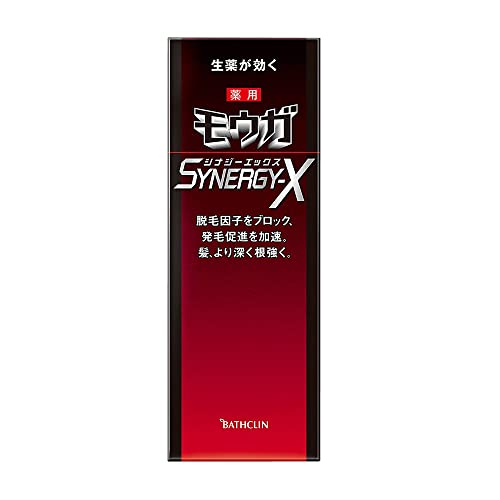 【医薬部外品】モウガ 育毛剤 シナジーX120mL 男性向け