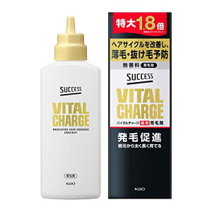 【】サクセス バイタル チャージ 薬用育毛剤 360ml 特大約1.8倍 [医薬部外品] 独自の有効成分【 t-フラバノン 】配合 発毛促進