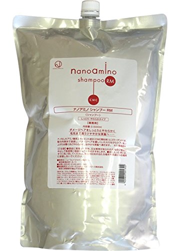 乐天商城 - NANOAMINO サロン専売品 美容師 アミノ酸 ナノアミノシャンプー RM しっとりタイプ うるおい 大容量 2500ml(詰替)
