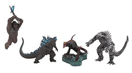 アートスピリッツ 激造シリーズ GODZILLA VS. KONG (2021) ノンスケール 彩色済み トレーディングフィギュア 4個入 BO