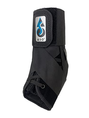 ASO(エーエスオー) 足首サポーター ASO-SL ブラック Sサイズ 捻挫予防