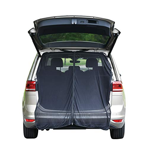 樂天商城 - セイワ(SEIWA) 車用 防虫ネット 楽らくマグネット バックドア専用 Sサイズ IMP041 1枚入り メッシュ 両面スライドファスナー 車