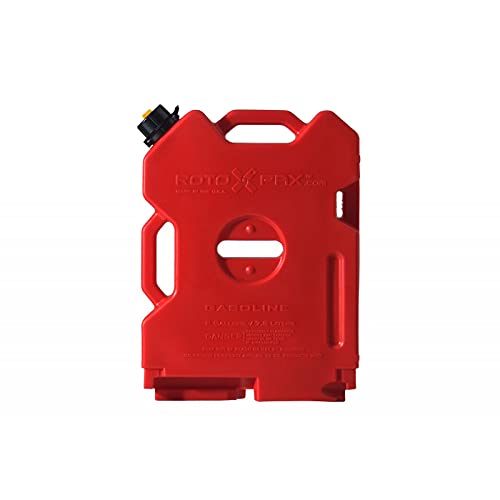 ・レッド 2ガロン(7.57L) RX-2G・・Color:レッドSize:2ガロン(7.57L)・カラー：レッド・材質：合成樹脂（特許取得済み3層ロト成形）・容量：2ガロン(7.57L)・サイズ：336.55×450.85×76.2mm・取付けには別売のパックマウントが必要です。ノズル付属。商品紹介 Rotopaxのコンテナは、特許取得済みの回転成形で製造されており、水を保管・携行することができます。 サイズは、1ガロン（3.785L）、1.75ガロン（6.624L）、2ガロン（7.57L）があります。 （ガソリン等可燃性の高い危険物の携行には使用しないでください。） ノズルが付属します。 取付けには別売のパックマウントが必要です。品番：RX-PM 関連商品：パックマウント、エコノズル、セルフベントノズル、標準エクステンション 安全警告 この商品の日本国内での使用については、「消防法」によりガソリン等可燃性の高い危険物の運搬はできません。 ご使用にあたっては、法令を必ず順守してください。 標高または温度が大幅に変化した場合は、必ず1日に1回キャップを開けて通気を行ってください。