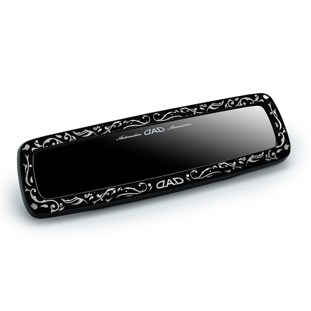 D.A.D ミラー アラベスク シルバー HA704-01-01 車用ルームミラー 防眩ミラー 飛散防止 DAD ギャルソン GARSON