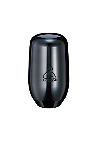 ナポレックス(Napolex) LONZA 車用シフトノブ ブラック アルミ ゲート式AT/MT専用 シャフト径8/10/12mm対応 簡単取付