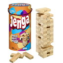 ジェンガ ゲーム、ジェンガ シリンダー、スタッキング バランスタワー、木製のブロックゲーム、1人以上のファミリーゲーム、6才以上の子供向けパーテ