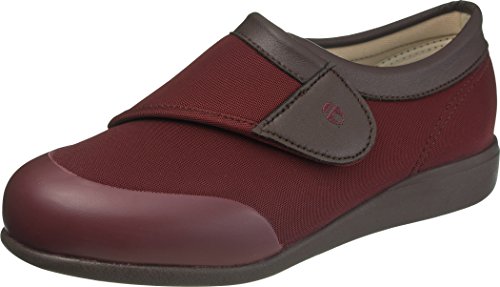 [カイホシュギ] 介護シューズ 軽量 KHS L049 レディース ワイン 25.0cm 3E