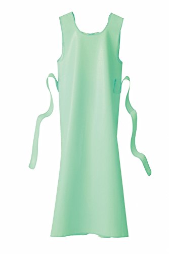 入浴介護エプロン グリーン LL