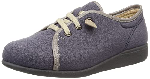 [カイホシュギ] 介護シューズ 軽量 転倒予防 KHS-L169 レディース ブルーグレー 22.0 cm 3E