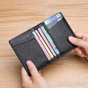 新生活 カードケース スリム レディース 薄型 無地 おしゃれ シンプルなデザイン ミニ財布 極小 薄い 本革牛革 定期ケース コンパクト スマートウォレット ...