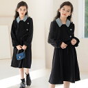 入学式 スーツ 小学校女子 ワンピース 卒業式 紺 女の子 大きいサイズ 韓国 160 170 卒服 ピアノ発表会 ジュニア 小学生 フォーマル スーツ 子供 長袖 子供ドレス 発表会 キッズ 冬 お受験 女子 学園祭 結婚式 学生 卒園式 プレゼント