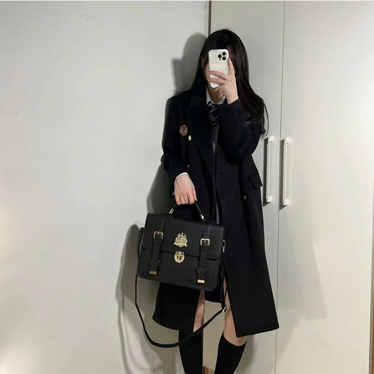 スクールコート 学生 コート 女子 チェスターコート ダッフルコート あったか ロングコート 卒業式 女の子 レディース ジュニア コート アウター jk 制服 卒服 韓国 女子高生 JK 高校生 中学生 学生 通学 秋冬 ブレザー 軽い 無地 ロング丈 通勤 通学 おしゃれ