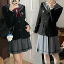 なんちゃって制服 入学式 お花見 グッズ セーラー服 レディース 卒業式 スーツ 女の子 黒 韓国 制服 セット 女子高生 160 ジャケット スカート 43c...
