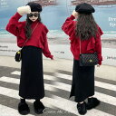 小学校女子 卒業式 スーツ 女の子 卒服 入学式 マントコート スカート チェック 柄 可愛い 2点セット 90 140 赤 韓国 制服 小学生 女子 フォーマ...