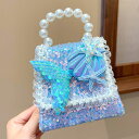 キッズ ショルダーバッグ 女の子 ミニ パーティーバッグ キラキラ 人魚 チェーンバッグ ポシェット 女の子 プレゼント ショルダーバッグ 小学生 子供 幼稚園...