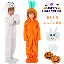 ハロウィン 衣装 おもしろ 仮装 うさぎ 着ぐるみ 女の子 動物 コスチューム 可愛い ニンジン 子供用 キッズ 仮装コスプレ衣装 オールインワン 男女兼用 パーティー 誕生日 発表会 イベント クリスマス 学園祭 小学生 cosplay 写真撮影 S M L XL