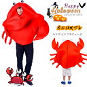 ハロウィン 仮装 着ぐるみ 親子コーデ 子供 大人 コスプレ 赤 蟹 コスプレ衣装 カニ 動物 変装 衣装 男の子 女の子 cosplay 仮装 衣装 コスチュ...