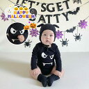 ハロウィン ベビー ロンパース ハロウィン 1歳 2歳 赤ちゃん 着ぐるみ コウモリ 小悪魔 ハロウィン 仮装 可愛い ハロウィン コスプレ ハロウィン ベビー...