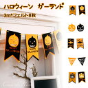 ハロウィン ガーランド 景品 飾り 3m おしゃれ パーティ グッズ ハロウィン 壁飾り 装飾 装飾品 かわいい 背景 フォトブース かぼちゃ シンプル おばけ パンプキン 飾り 大量注文可能 パーティー 撮影 店舗装飾 お店 halloween ブラック オレンジ 5タイプ