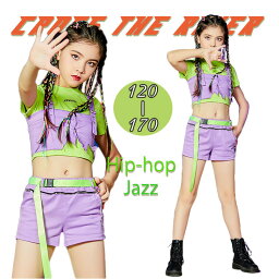 k-pop 衣装 キッズ ダンス衣装 ヒップホップ セットアップ へそ出し キッズ トップス ショートパンツ 女の子 韓国 カッコイ 子供 発表会 演出服 グリーン ダンスキッズ 練習服 HIPHOP ジュニア 応援団 団体注文可 ステージ衣装 120-170cm 単品販売