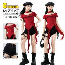k-pop 衣装 赤 黒 キッズ へそ出し トップス ダンス衣装 女の子 セットアップ 黒パンツ 短パンツ かっこいい ショート丈tシャツ 韓国 kpop衣装 半袖 ヒップホップ ジャズダンス キッズダンス衣装 アイドル風 団体服 イベント 演出服 ステージ 衣装 110 180cm