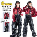 赤シャツ 光沢 ネクタイ レザーパンツ 黒 k-pop 衣装 キッズダンス衣装 セットアップ ヒップホップ へそ出し トップス 女の子 長袖 ロングパンツ ゆたり 女の子 チアダンス k-pop 衣装 韓国 ストリート 演出服 HIPHOP ダンス衣装 応援 発表会 ダンスウェア ステージ衣装