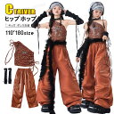 キッズ ダンス衣装 ヒョウ柄 ダンストップス k-pop 衣装 セットアップ 女の子 ヒョウ柄 タンクトップ カーゴパンツ 長ズボン ガールズ ダンス服 ヒップホップ ジュニア カッコイイ ジャズダンス 韓国 子供 チアダンス ステージ衣装 発表会 HIPHOP 演出 イベント 応援団