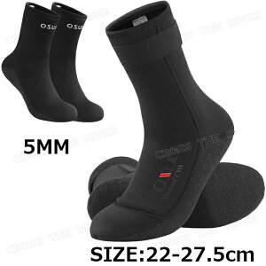 ダイビング ソックス ウェットスーツサーフィン ダイビング フィンソックス 5mm ウエット サーフィン シュノーケリング ダイビング マリンスポーツ 寒中水泳 防寒 ネオプレン生地 速乾 XS S M L XL 2XL