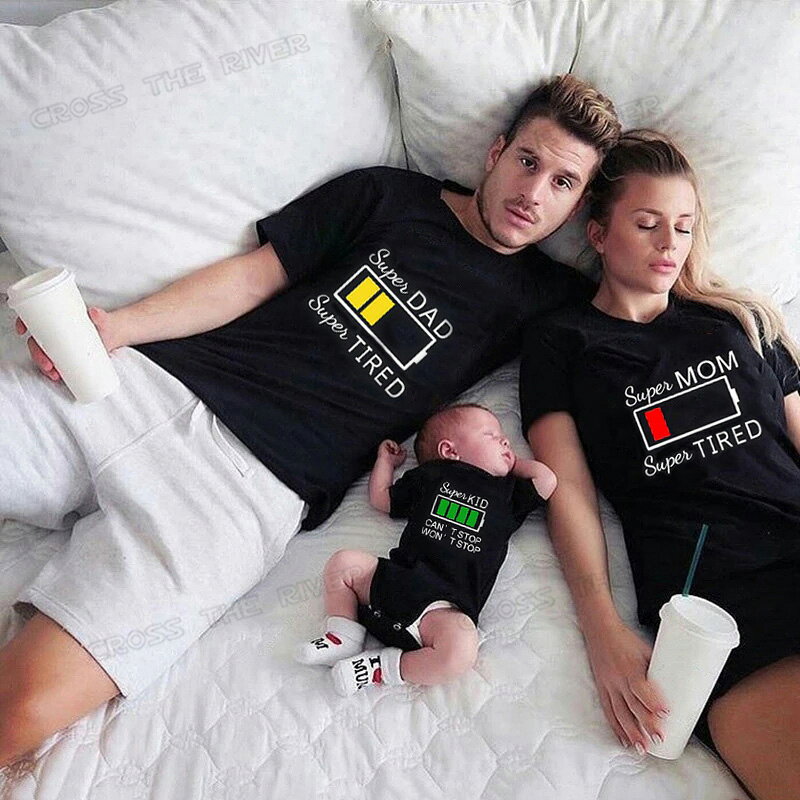 親子 ペアルック 電池 tシャツ リンクコーデ 親子 セット 親子 ペアtシャツ 親子コーデ tシャツ パパ ママ 赤ちゃん ロンパース ベビー 兄弟 家族 お揃い 母 息子 父 娘 おそろい 夏 親子ペア カップル 女の子 親子ペアルック 子供服 ギフト プレゼント 父の日
