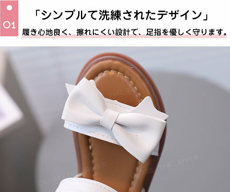 ベビーサンダル キッズ サンダル 女の子 蝶結び 子供サンダル 可愛い 夏 スポーツサンダル 履きやすい ピアノ発表会 靴 女の子 ドレスシューズ 小学生 幼稚園 通園 通学 女児 ガールズ 軽量 柔らかい 疲れない 13.5cm 14cm 15cm 16cm 17cm 18cm つま先保護 痛くない かわいい