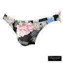 GRAVEVAULT グレイブボールト ビキニパンツ ブリーフ フルバック 牡丹 花 菊 パンツ 日本製 アンダーウェア 下着 メンズ mens ファッション ...