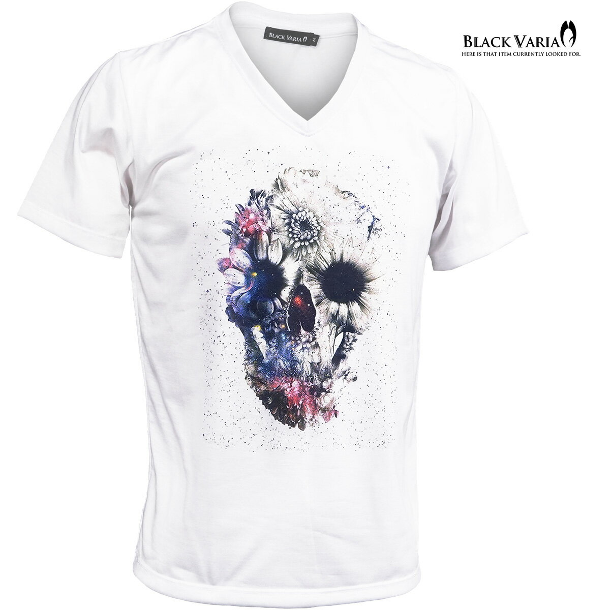 楽天市場】フラワー(柄スカル)(Tシャツ・カットソー 楽天市場】フラワー(柄スカル)(Tシャツ・カットソー