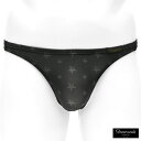 Tバック ビキニパンツ 星 スター パンツ 日本製 アンダーウェア 下着 メンズ mens(ブラック黒) 3052436