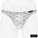 Tバック ビキニパンツ 星 スター パンツ 日本製 アンダーウェア 下着 メンズ mens(ライトグレー灰色) 3052436