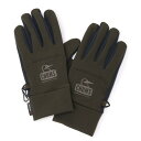 チャムス 手袋 メンズ (チャムス)CHUMS Polartec Power Stretch Glove (KHK/CCL)