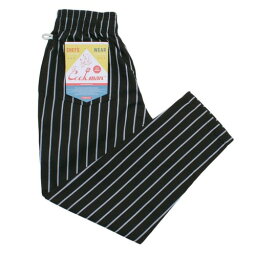 (クックマン)COOKMAN Chef Pants (Stripe Black)