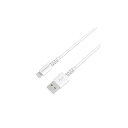 (JV) USB[d&P[u 2m Lightning (WH)