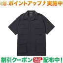 クーポン配布中★(ナンガ)NANGA DotAir UTILITY PK SHORT SLEEVE SHIRT (BLK) M(4)