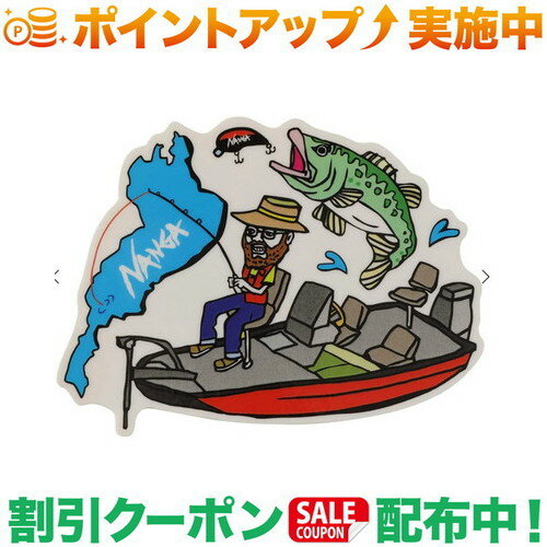 (ナンガ)NANGA NANGA×USHIODA HIROAKI STICKER (FISHING)