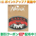 (ナンガ)NANGA NANGA 30TH ANNIVERSARY STICKER (RED×BLK)