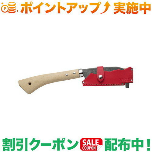 クーポン配布中★(てっぱ)TEPPA てっぱ 焚火鉈 弥彦レッド