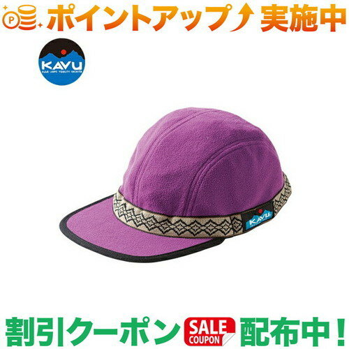 カブー (カブー)KAVU フリースストラップキャップ Purple