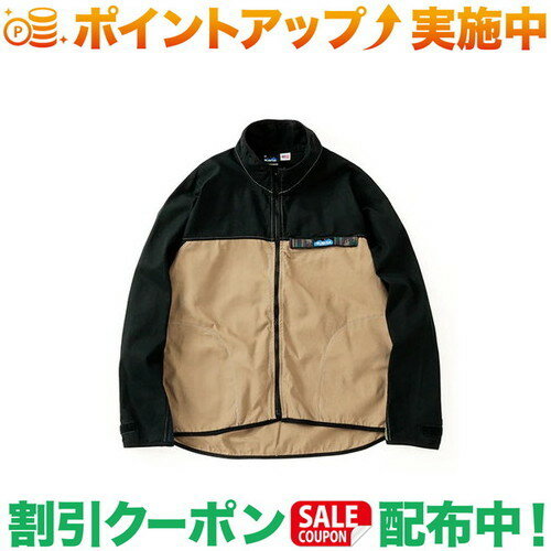 クーポン配布中★(カブー)KAVU メンズ フルジップスローシャツ ノースウエストアグリー L