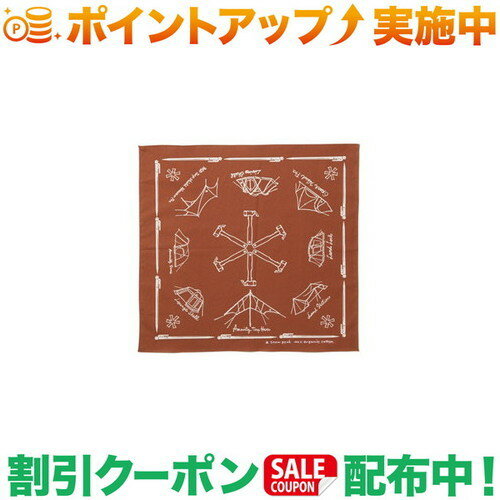 (スノーピーク)snow peak OG Cotton NOASOBI Bandana One (Orange)