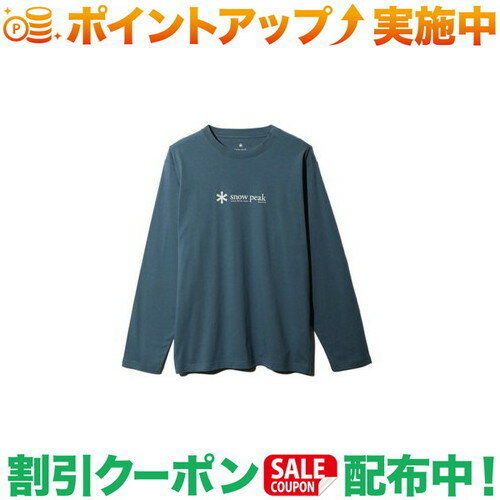 長く愛用できる一枚。オールシーズン着られて、ワードローブに備えておくと便利。天然素材の良さを直に感じてもらえるように、Snow Peakが風合いにこだわった、ソフトな肌触りが自慢の「Soft Cotton」シリーズ。農薬や化学肥料を使用せずに育てた綿花を使用し、生地は通常よりも細番手の糸で、柔らかく編み立てました。人にも地球にも優しい、サスティナブルなオーガニックコットン100%の天竺素材です。カラーは、ブラック、スレートブルー、ベージュ、ホワイトの4色展開。ユニセックスで着られる上に、スタイルに合わせて好みのフィットを選べる、豊富なサイズを取り揃えています。長く愛用してもらえるよう、シンプルなデザインにこだわった、ロングスリーブのTシャツです。ベーシックなクルーネックタイプで、前身頃に配したブランドロゴがポイントとなり、ジャケットやカーディガン、パーカー、ベストなどのインナーとしても活躍。軽さがありながら、一枚着としても安心して取り入れることができます。合わせやすさを備えているため、デザイン性のある羽織ものやボトムなどとコーディネートするのもおすすめ。大きめのサイズなら肌寒いときに上から重ねたりもでき、自由な使い方が堪能できるアイテムです。仕様＜素材＞100% COTTON ＜原産国＞中国出品商品の在庫について当店ならびに仕入先に在庫のある商品を出品しています。当店に在庫が無かった場合、メーカーお取寄せ後の発送になる場合がございます。多店舗販売、入荷数が少ない商品、ご注文をいただいた後に仕入先に手配する商品もございますのでご注文をいただいても、納期遅延や在庫を切らしている場合がございます。その際はメールにてご連絡させていただきます。品切れの際はご容赦下さいませ。