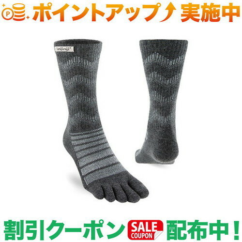 (インジンジ)injinji インジンジ アウトドアMW クルー スレート